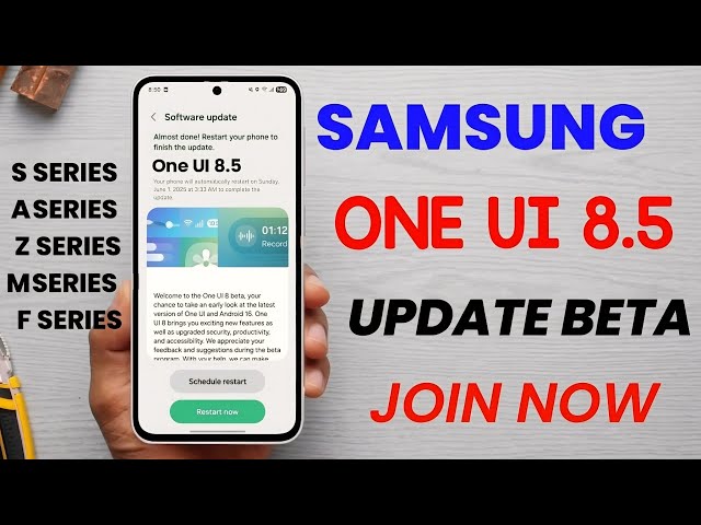One UI 8.5 Beta Update Is Here 🤩 | How To Install One UI 8.5 Beta