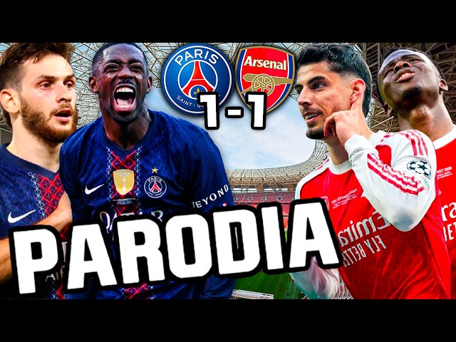 🏆 Canción PSG vs Arsenal 1-1 (4-3) (Parodia - Nuevo Bicampeón) | UCL Final 2026