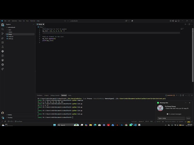 Lists in Python
