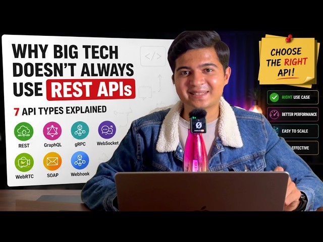 Which API Should You Use? REST vs GraphQL vs gRPC vs Others #api #webdevelopment #nodejs #code