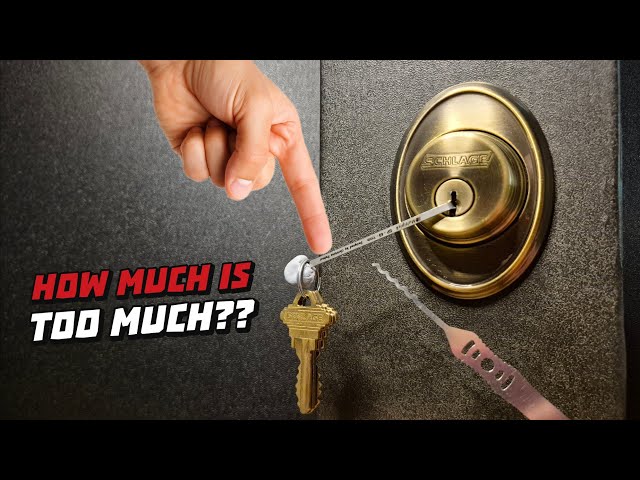 How to apply the perfect tension for lockpicking!