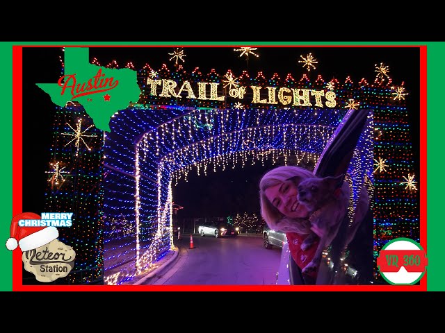 Austin Trail of lights VR 360 2020 drive thru