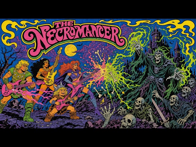 Music to Defeat the Necromancer | 80s Heavy Metal & Retro Synthwave Death Magic