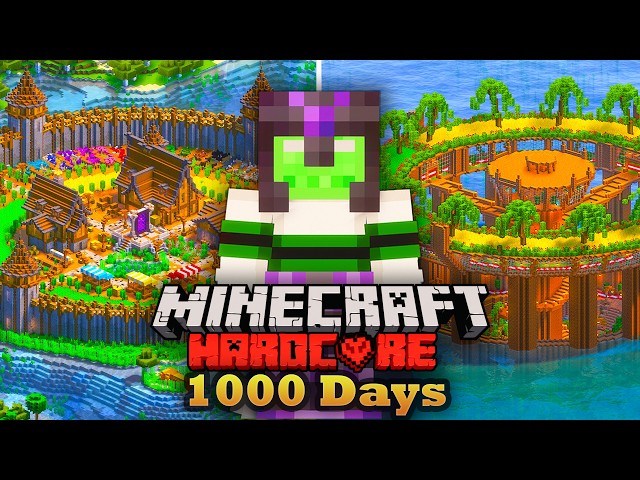 I Survived 1000 Days in Hardcore Minecraft [FULL MOVIE]