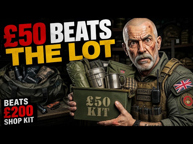 The £50 Army Surplus Survival Kit a British Veteran Actually Builds