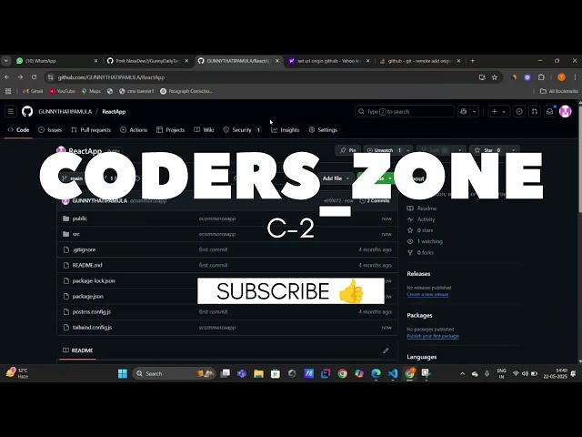 HOW TO PUSH YOUR CODE INTO GITHUB