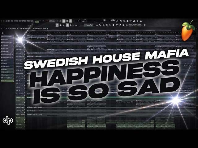 Swedish House Mafia - Happiness Is So Sad (FL Studio Remake) + FLP