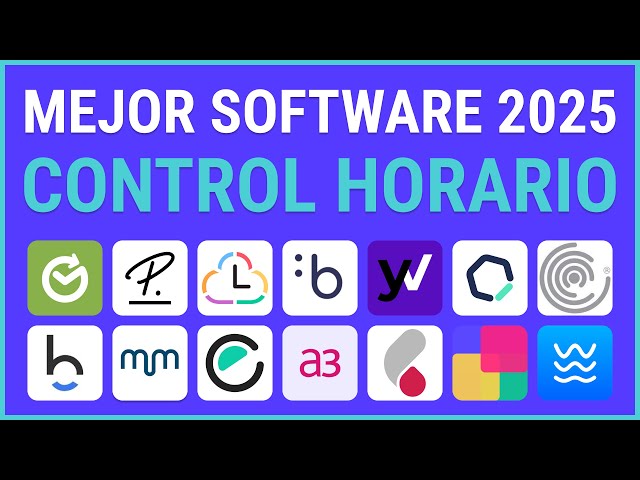 Software de Control Horario: ¡Los Mejores Programas para Gestionar Tu Tiempo!