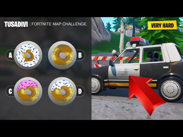 FORTNITE MAP CHALLENGE - DO YOU KNOW THE FORTNITE ENVIRONMENT? | tusadivi