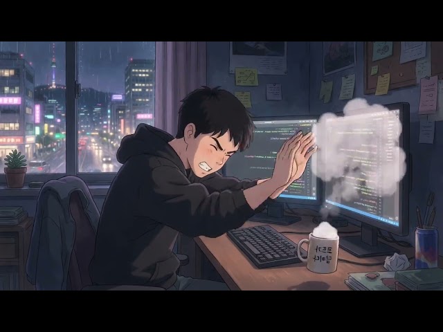 Late Night Coding Music 💻 Jazzhop Playlist for Deep Focus