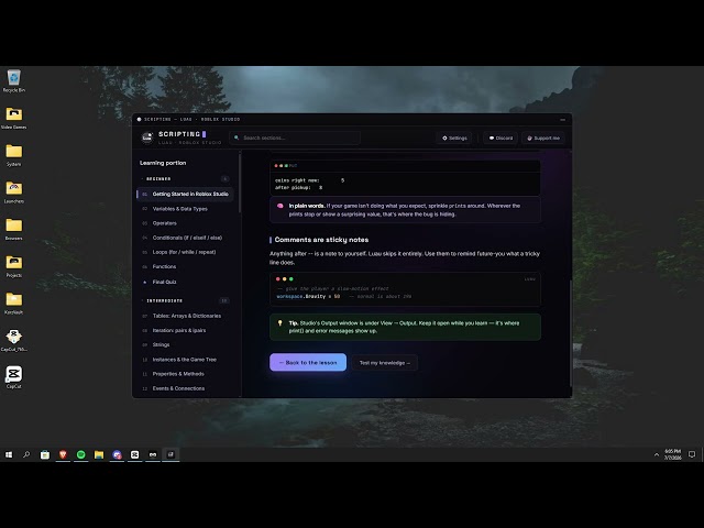 The Easiest Way to Learn Roblox Scripting in 2026 [ LuaLearn ]