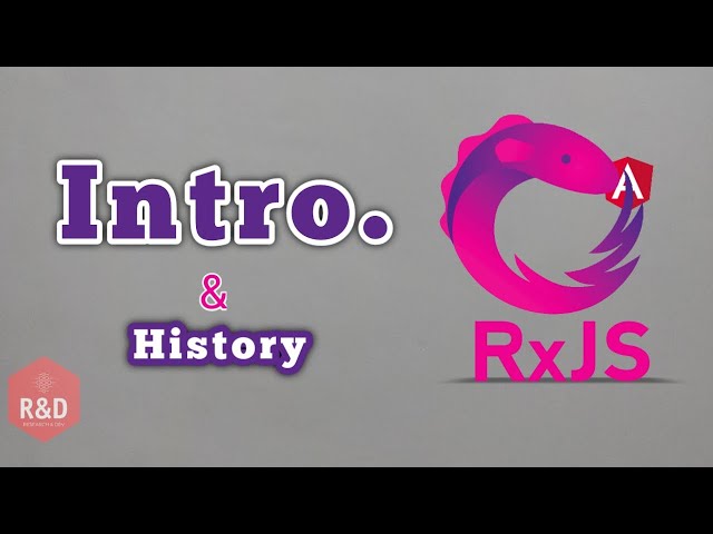 RxJS - Introduction & History in Tamil