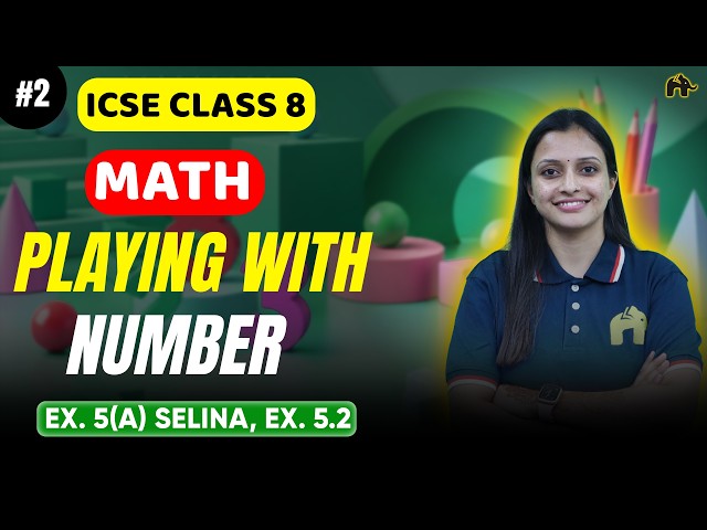 Playing with Numbers ICSE 8 Maths, LETTERS FOR DIGITS  (CRYPTARITHMS) | Ex 5(A) Selina, Ex 5.2 ML #2