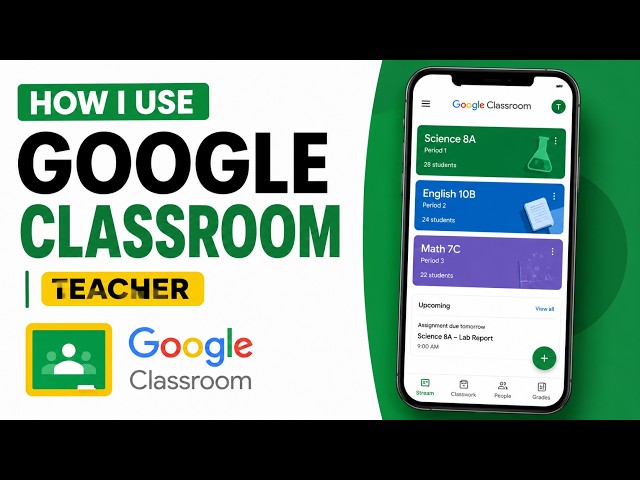 How I use Google Classroom | Teacher Tutorial
