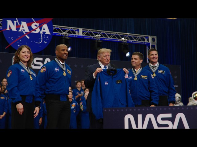 NASA's Artemis II Astronauts Receive the Congressional Space Medal of Honor