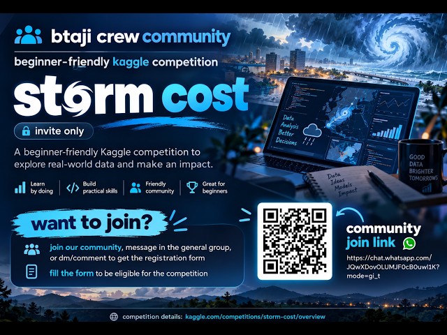 StormCost Kaggle Competition Explained | Beginner-Friendly NLP + Machine Learning Challenge