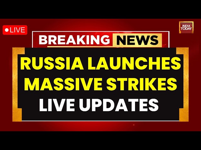 Kyiv Attack News LIVE: Massive Russian Strikes On Ukraine, Residents Trapped In Rubble