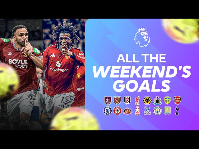 EVERY Weekend Goal | Matchweek 22 | 2025/26 Premier League Highlights