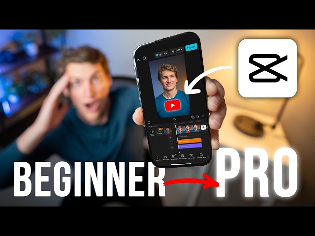 Edit Pro Youtube Videos on CapCut Mobile