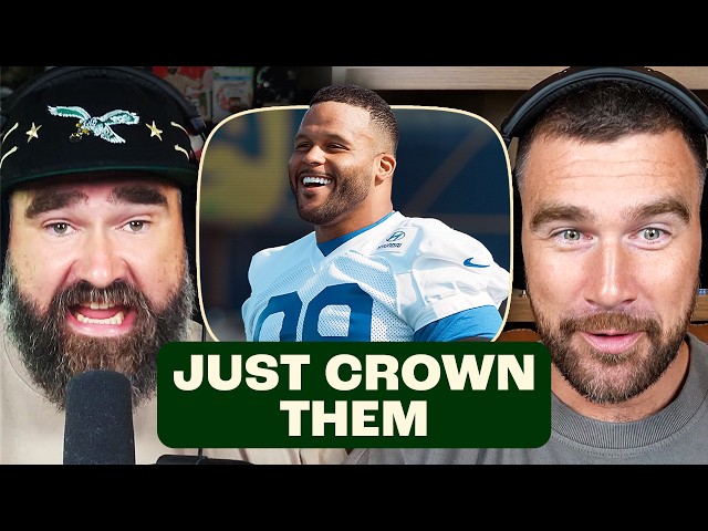 Jason and Travis Kelce React to Aaron Donald Coming Out Of Retirement