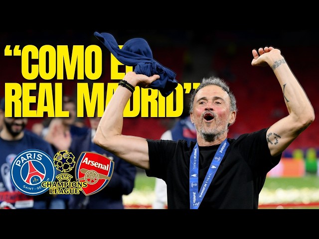 🔥 LUIS ENRIQUE tras ganar la Champions🏆 | “Esto solo se lo he visto al Madrid” 😱 PSG - ARSENAL
