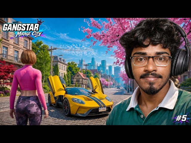 STEALING SECRET SUPERCAR 😱 | Gangstar Mirage City Gameplay #5 #1 on Trending for gaming #GSTMC