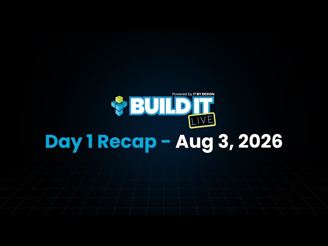 Build IT LIVE 2026 Day 1: AI Keynotes, Growth Strategies & Breakout Highlights