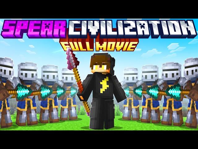 Minecraft, But I Join SPEAR CIVILIZATION [FULL MOVIE]
