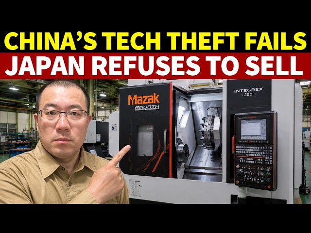 China's Tech Theft Backfires: Japan Destroys Million-Dollar Machine Tools Rather Than Sell To China