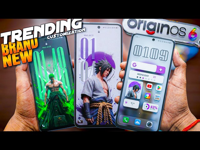 TRENDING BRAND NEW 😯 OriginOS 6 Best Customisation 🤩 | For Vivo & iQOO users #vivo #originos6