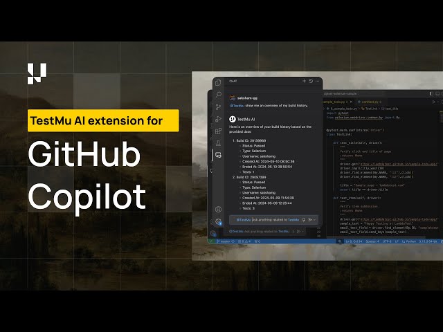Introducing the LambdaTest extension for GitHub Copilot
