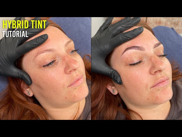 Hybrid Brow Tint Tutorial | Step by Step Professional Application