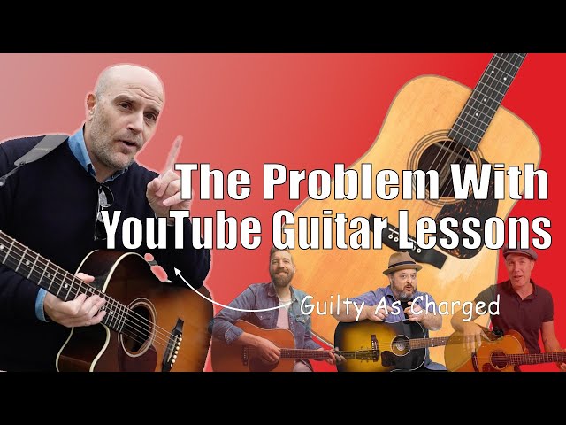 The Problem With Online Guitar Lessons -And the Easy Solution (A Vlog)
