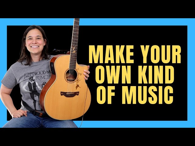 Make Your Own Kind Of Music Guitar Lesson - FULL Playalong