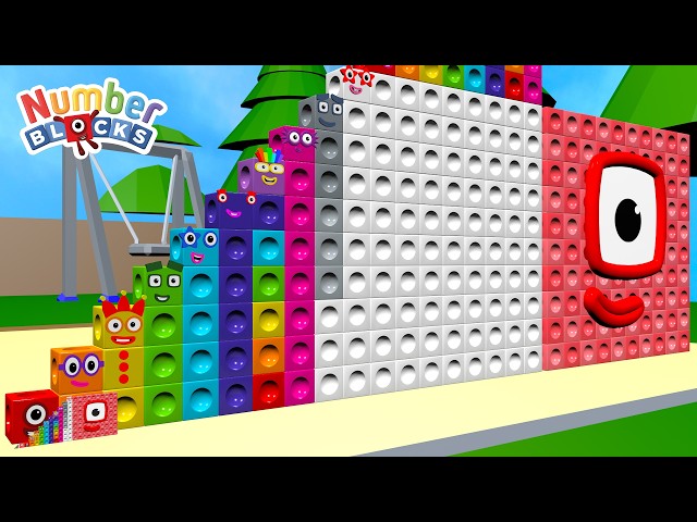 Count Big Numbers with Numberblocks 1 to 100 | Fun Math Learning for Kids! 🚀