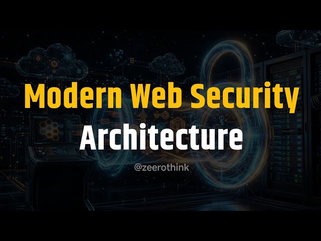 Secure Communication Ka Real Process | Modern Web Security Architecture | TLS Explained | zeerothink
