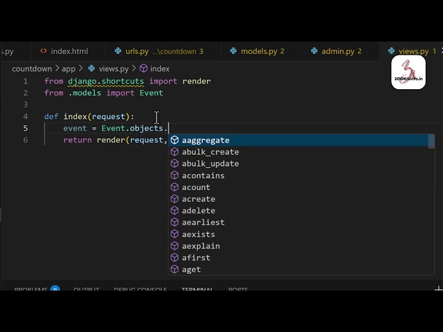 🔻 Django Countdown Application Tutorial | Python Django Project മലയാളത്തിൽ | Step-by-Step Guide