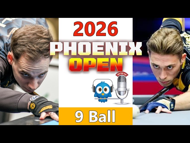 Joshua Filler vs Moritz Neuhausen - 9 Ball - 2026 Phoenix Open