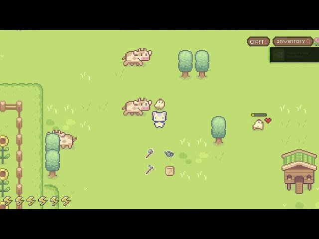 2D Tile Based Java Swing Game (Chicken Mood System, Chicken Hut And Chicken Throwing Zelda Inspired)
