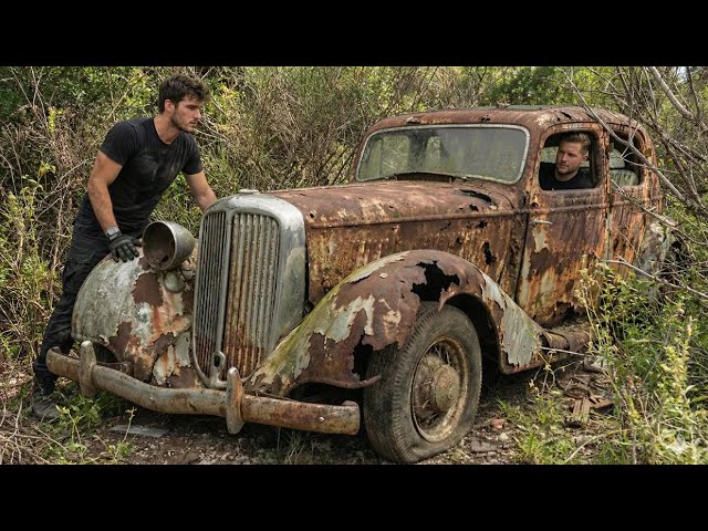 ASMR Car Restoration — $3M Duesenberg Model J Forgotten for 95 Years | FULL Rebuild