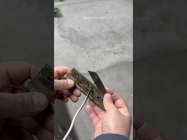 🤯 This Simple DIY Tool Strips Wire in Seconds — Genius Idea!