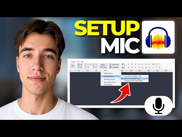 How To Set Up A Microphone For Recording In Audacity | Tutorial 2026