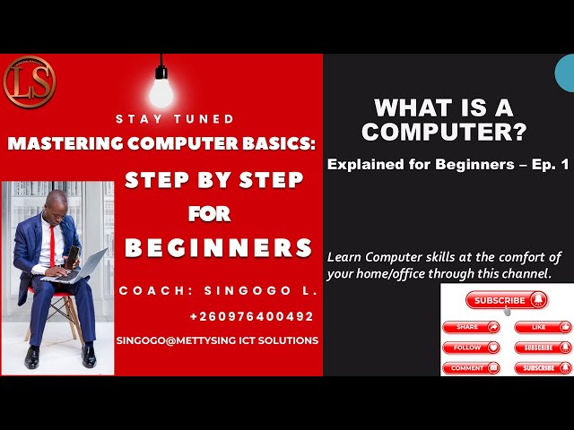 What is a Computer? – Computer Basics for Absolute Beginners (2025)