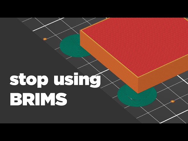 Stop Using Brims For 3D Printing