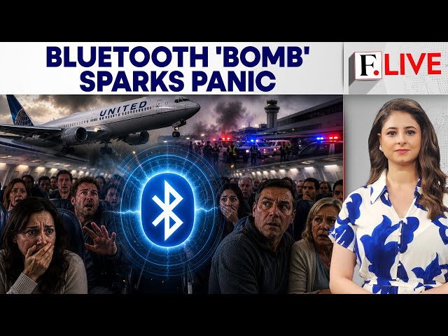 How a Bluetooth Device Forced a United Airlines Flight to Turn Around | Firstpost Live | N18G
