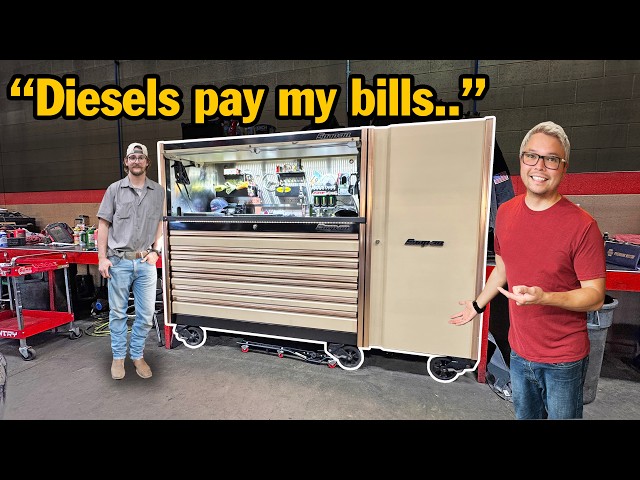 He's Following The Money + Bought a 1 of 1 Snap-on Box (Toolbox Tour)