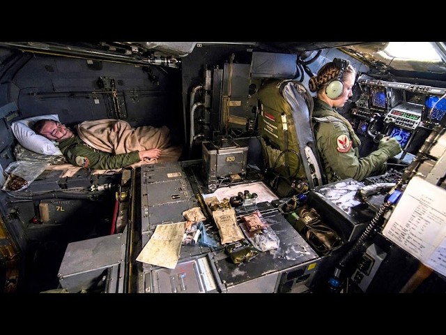 How This Female C-130 Pilot SLEEPS During 26 Hour Missions!
