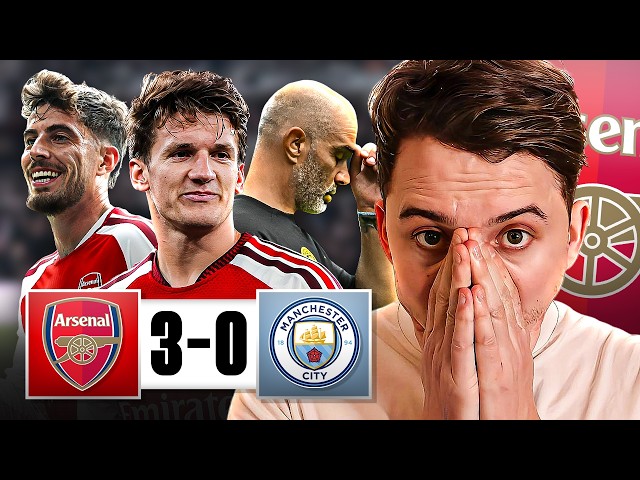ARSENAL DESTROY MAN CITY! Tzolis & Ødegaard SHINE! Arsenal 3-0 Man City
