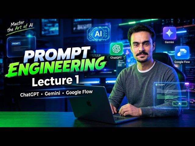 Prompt Engineering in Pashto | AI Bootcamp Lecture 1 | ChatGPT, Gemini & Google Flow