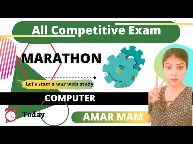 COMPUTER MARATHON || PSSSB EXAMS AND PUNJAB POLICE CONSTABLE 2024